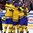 HELSINKI, FINLAND - DECEMBER 26: Team Sweden celebrates after their first goal of the game against Team Switzerland during preliminary round action at the 2016 IIHF World Junior Championship. (Photo by Matt Zambonin/HHOF-IIHF Images)

